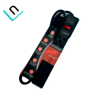 SUPRESOR DE PICOS RITAR 6 SALIDAS