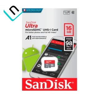 MEMORIA MICRO SD SANDISK ULTRA A1, 16GB, CLASS 10