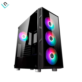 CASE HALION TORNADO | 500W REALES, GAMER