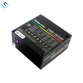 FUENTE PODER HALION RGB-500 | 500W REALES
