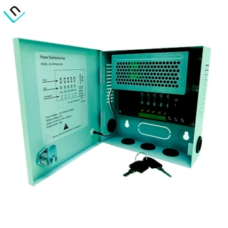 FUENTE CENTRALIZADA DAHUA PFM340-5CH | 12V-4A, CON GABINETE