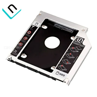 ADAPTADOR CADDY PARA DISCO DURO 12.7MM, PARA LAPTOP