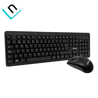 KIT INALÁMBRICO TECLADO + MOUSE TEROS TE-4061N | NANO RECEPTOR USB 2.4GHZ