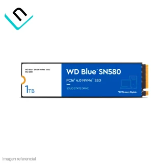 DISCO SOLIDO WESTERN DIGITAL 	WD BLUE SN580 NVME | 1TB M.2, M.2 2280