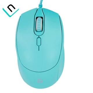 MOUSE ALAMBRICO TEROS TE-1227S | USB, VERDE