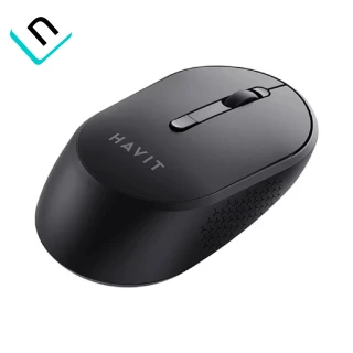 MOUSE INALAMBRICO HALION MS78GT | NANO RECEPTOR USB 2.4 GHZ, NEGRO