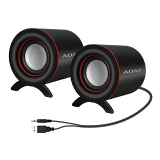 PARLANTE PARA PC- LAPTOP AOAS | CONTROL DE VOLUMEN