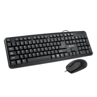 KIT ALAMBRICO TECLADO + MOUSE TEROS TE-4062N | USB