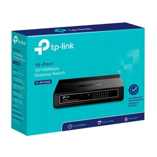 SWITCH TP-LINK TL-SF1016D | 10/100MBPS